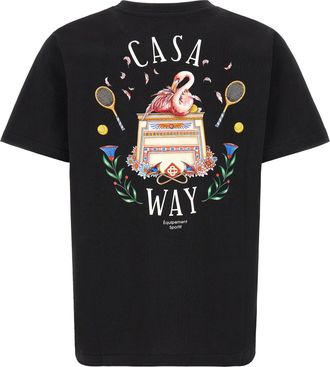 Casablanca Casa Way T-Shirt - Black