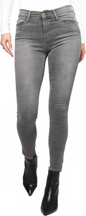 Frame Denim Le High Skinny Jean In Grey
