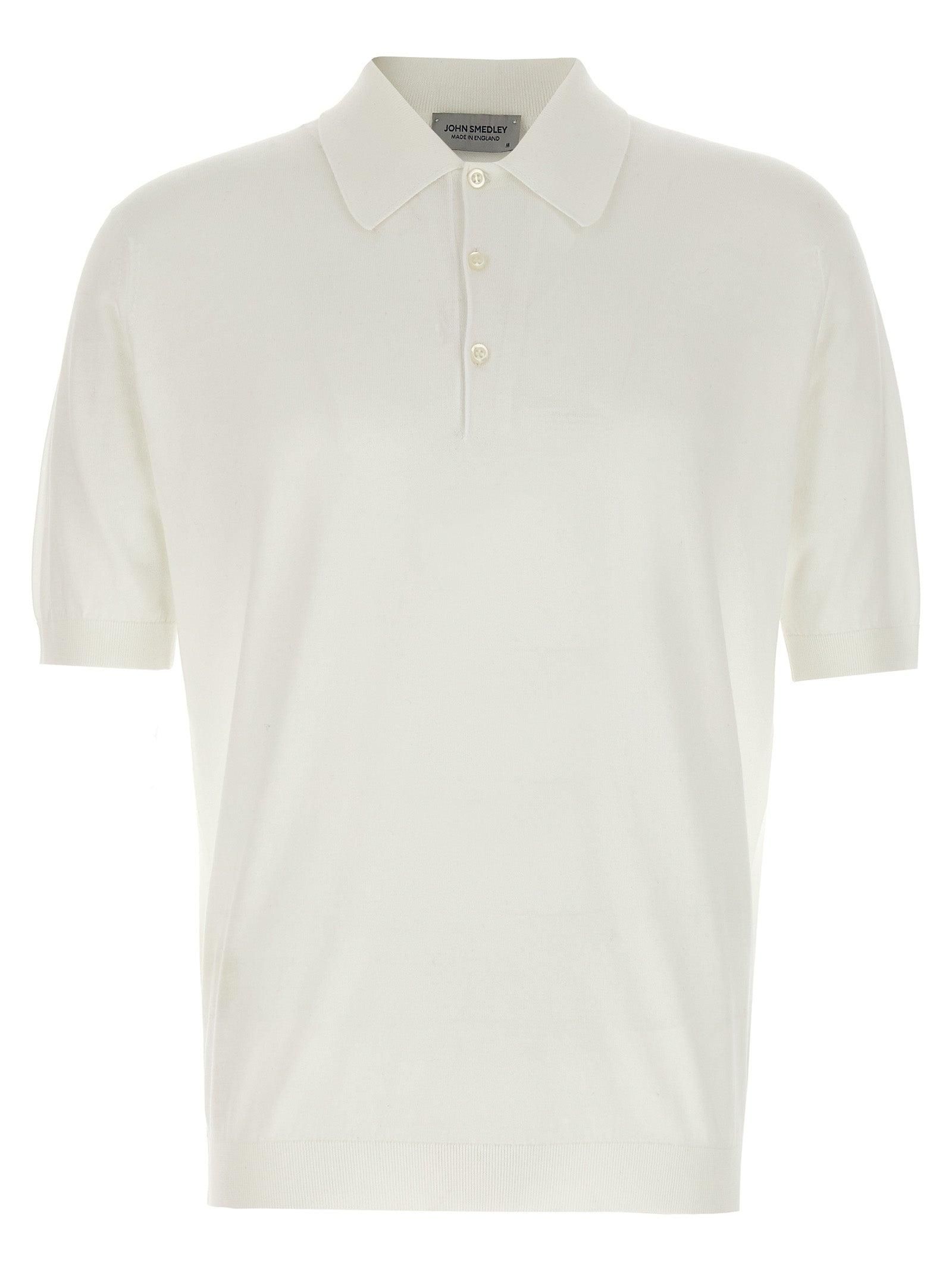 JOHN SMEDLEY × LECHOPPE ISIS Isis John Smedley Sea Island Cotton Polo Shirt | John Smedley UK