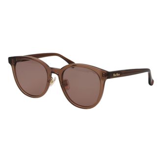 Max Mara Brown Acetate Womens Sunglasses