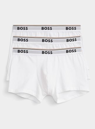 BOSS Mens 2 BOSS essential trunks Cotton 3-pack