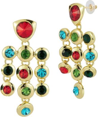 Sphera Milano Plated Multicolor Earrings