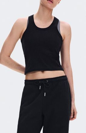 On x Zendaya All Day Rib Tank in Black at Nordstrom, Size X-Large