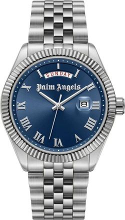 Palm Angels Pmwgh0000102 Horloge - Heren - Accessoires - Grijs - Maat: ONE Size