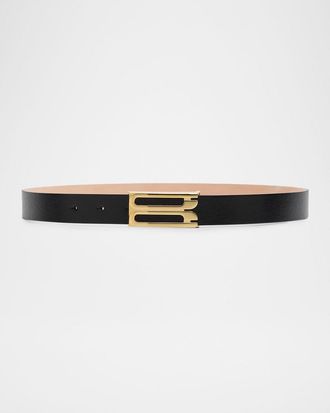 Victoria Beckham Dorian Leather Belt