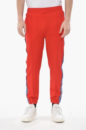 Givenchy Joggers in Tessuto Stretch con Bande Laterali Logate Givenchy
