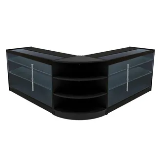 MonsterShop Apollo LED Shop Counter Set LM60 & 2 x K1500 - Black