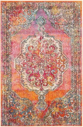 Safavieh Alfombra naranja/azul 122 x 183 cm