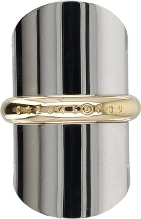 Maison Margiela Anello Numerico Bicolore - - Accessories - unisex - Grigio - S