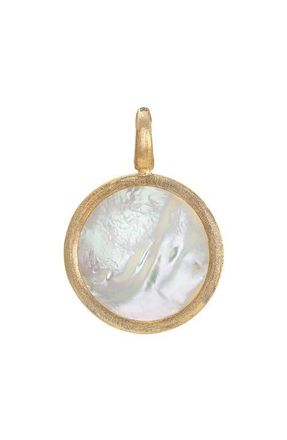 Marco Bicego Jaipur 18K Gold Medium Mother-of-Pearl Pendant in Gold/Pearl at Nordstrom