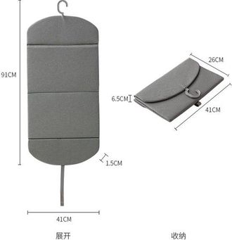 OEM Tabla De Planchar Plegable, Superficie Resistente Al Calor, Gancho Multifuncional Para Colgar, Dimensiones: 91 X 41 Cm, Gris