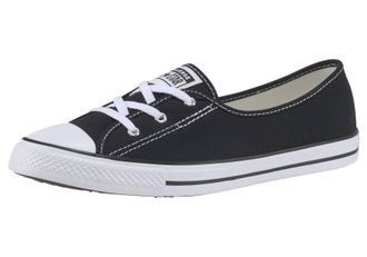 Converse Sneaker CONVERSE Chuck Taylor All Star Ballet Lace Ox, Damen, Gr. 36, schwarz, Textil, Schuhe Sneaker