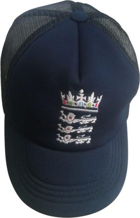 Generic Baseball Cap Navy Blue England 3 Lion Test Cricket Sun Hat/Cap Cricket ODI/Test with Embroided Logo Adult/Men ONE Size Adjustable