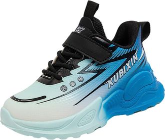 Generic Fashion All Children Sports Shoes Girls Boys Flat Sole Thick Sole Non Comfortable Casual Toddler Girl Shoes Athletic (Blue, 12.5 Little Child)