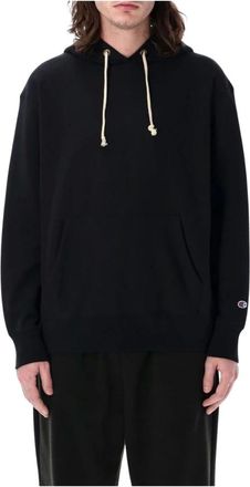 Champion Klassieke Crewneck Sweatshirt - Heren - Sweatshirts & Hoodies - Zwart - Maat: XL