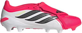 adidas Mens Predator.3 FG Lace-Up Sneakers in Red/Blk/White - Size UK 10.5