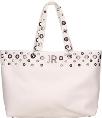 John Richmond Tote Bag - Dames - Shoppers - Beige - ONE Size - Leer - Tassen