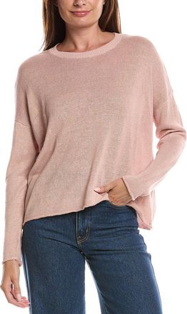 Eileen Fisher Eileen Fisher Crewneck Linen-Blend Sweater