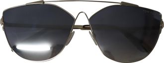 Tom Ford Pre-owned Womens Tom Jacquelyn Cat Eye Sunglasses in Gold Steel Stainless Steel - One Size