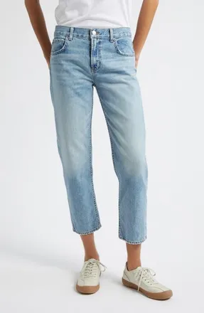 Nili Lotan Lorimer Straight Leg Jeans in Alice Wash at Nordstrom, Size 26