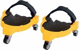 Soleil Rodilleras Flexibles Con Ruedas Para Jard&iacute;n Y Obras (paquete De 2)