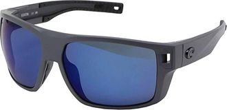 Costa Unisex - Diego Sunglasses In Matte Gray Blue Mirror