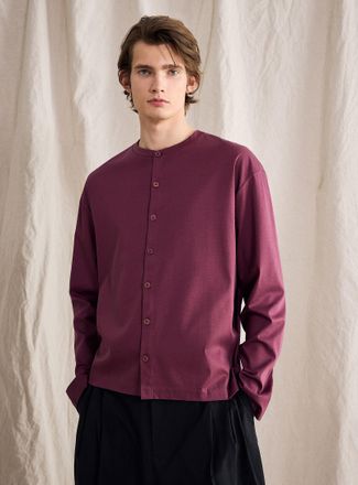 Le 31 Mens Touch of silk Henley T-shirt Le 31 Studio capsule