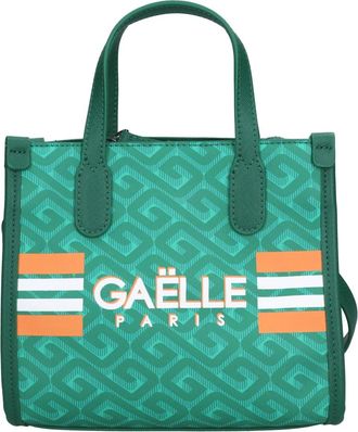 Ga&euml;lle Paris Tote Bag - Dames - Shoppers - Groen - ONE Size - Leer - Tassen