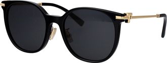 Tiffany & Co. 0TF4224D Black Acetate Sunglasses - Black