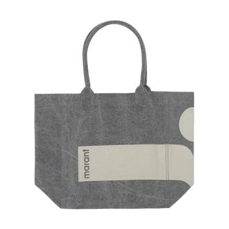 Isabel Marant Isabel Marant, Tote Bags, female, Gray, Size: ONE SIZE Yenky Tote