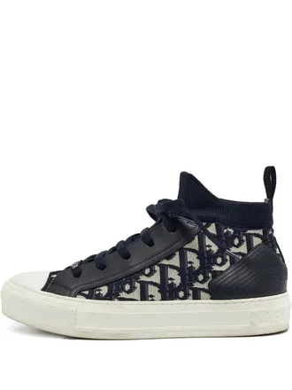 Dior Oblique-canvas sneakers - Blue