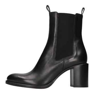 Strategia Candy Beatles Enkellaarsjes - Dames - Schoenen - Zwart - Maat: 37 1/2 EU Leer