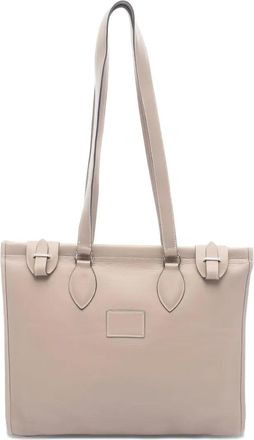 Herm&egrave;s 2001 Hippopotamus 35 leren shopper - Beige