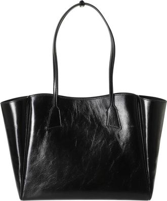 Hidesins Shopper Bag - Dames - Shoppers - Zwart - ONE Size - Leer - Tassen