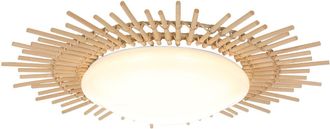 Steinhauer Steinhauer - Anne Lighting - Plaf&oacute;n - Aura - Natural - Bamb&uacute; Pl&aacute;stico - &Oslash; 50cm