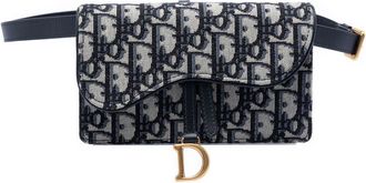 Dior Pre-owned Dior Oblique Canvas Saddle Belt Bag Ladies DAOS48IQMI8SL42U