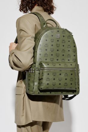 MCM Backpack Stark, Mens, Green