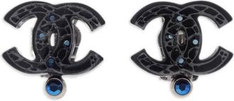 Chanel Orecchini a clip 2006 CC - Argento