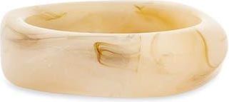 Nordstrom Rack Chunky Resin Bangle Bracelet in Ivory at Nordstrom Rack