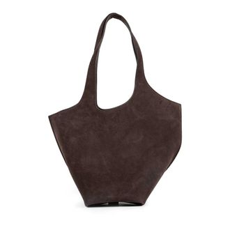 The Attico Shopping Bags, female, Brown, ONE SIZE, La Scoop Medium Shoulder