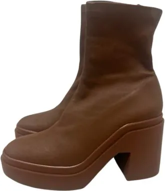Robert Clergerie Tan Nina Boots Size 40