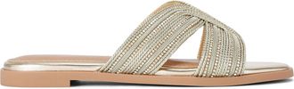 Kurt Geiger Womens Pose Sandal Sandals - Gold - Size UK 4