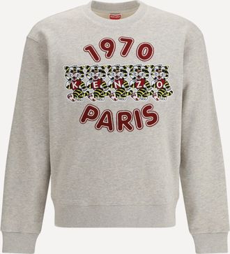 Kenzo Wild Tiger cotton Sweatshirt Male XL