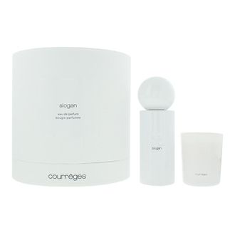 Courr&egrave;ges Slogan Eau de Parfum 100ml + Candle 75g Gift Set Unisex - Green - One Size