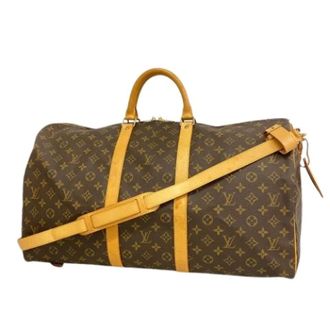 Louis Vuitton Pre-owned Weekend Bags, unisex, Brown, Size: ONE SIZE Pre-owned Vintage Boston bag