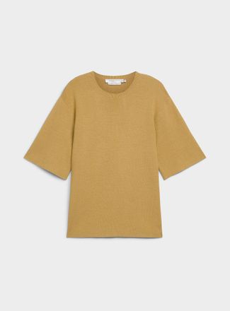 Contemporaine Womens Side slits loose ultra-soft sweater