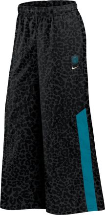 Nike Jacksonville Jaguars Rivalries Collection Wide-Leg Nike Womens NFL Mid-Rise Woven Pants in Black | 06AF066K9N-3D4