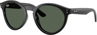 Ray-Ban Phantos Full Circle Zonnebril - Heren - Zonnebrillen - Zwart - 52 MM - Accessoires