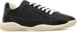 Prada Mens Spin Sneaker Black Lambskin