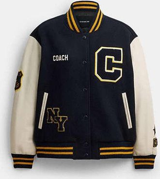Coach Wool Varsity Jacket